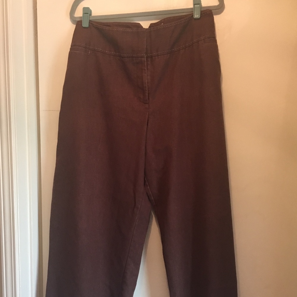 Brown dress pants, size 22